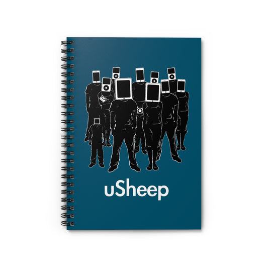 Usheep - Spiral Notebook