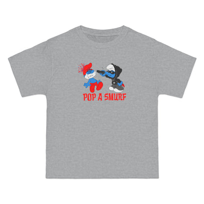 Pop A Smurf - Men's Heavyweight T-Shirt