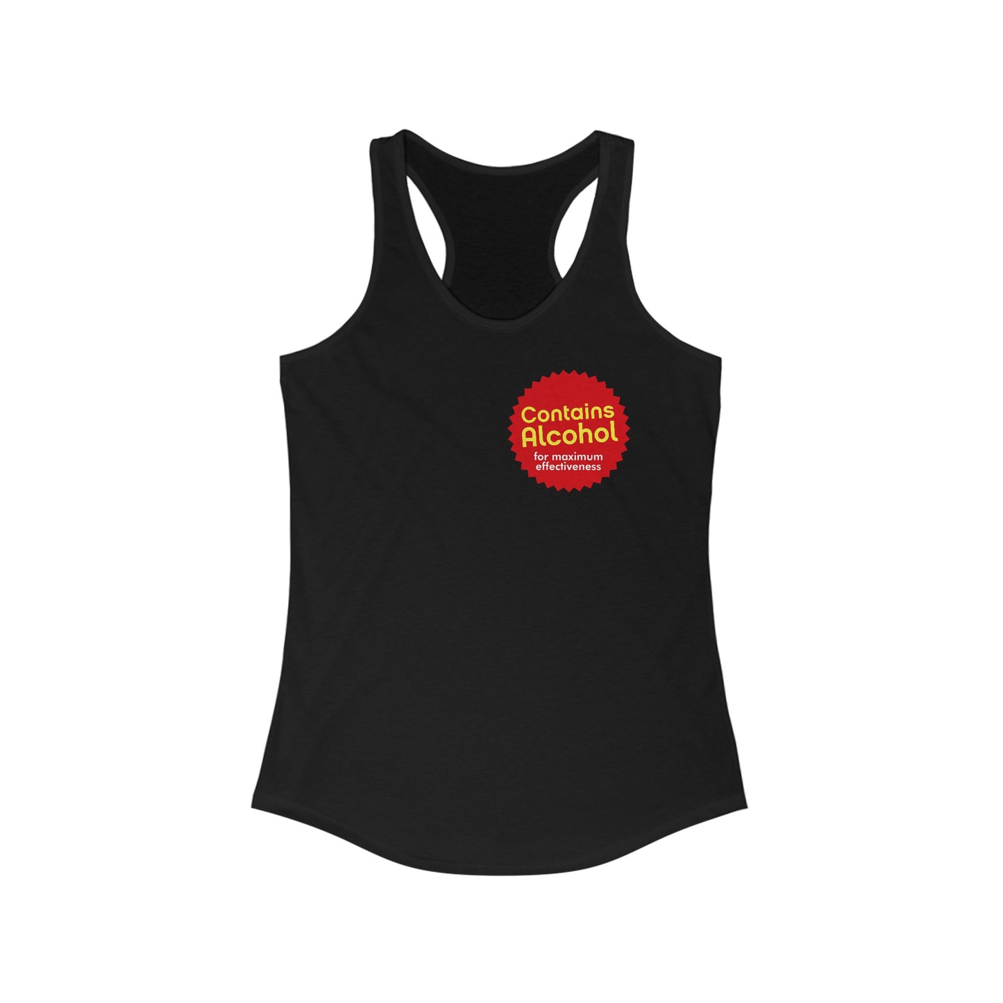 Contains Alcohol For Maximum Effectiveness - Women’s Racerback Tank