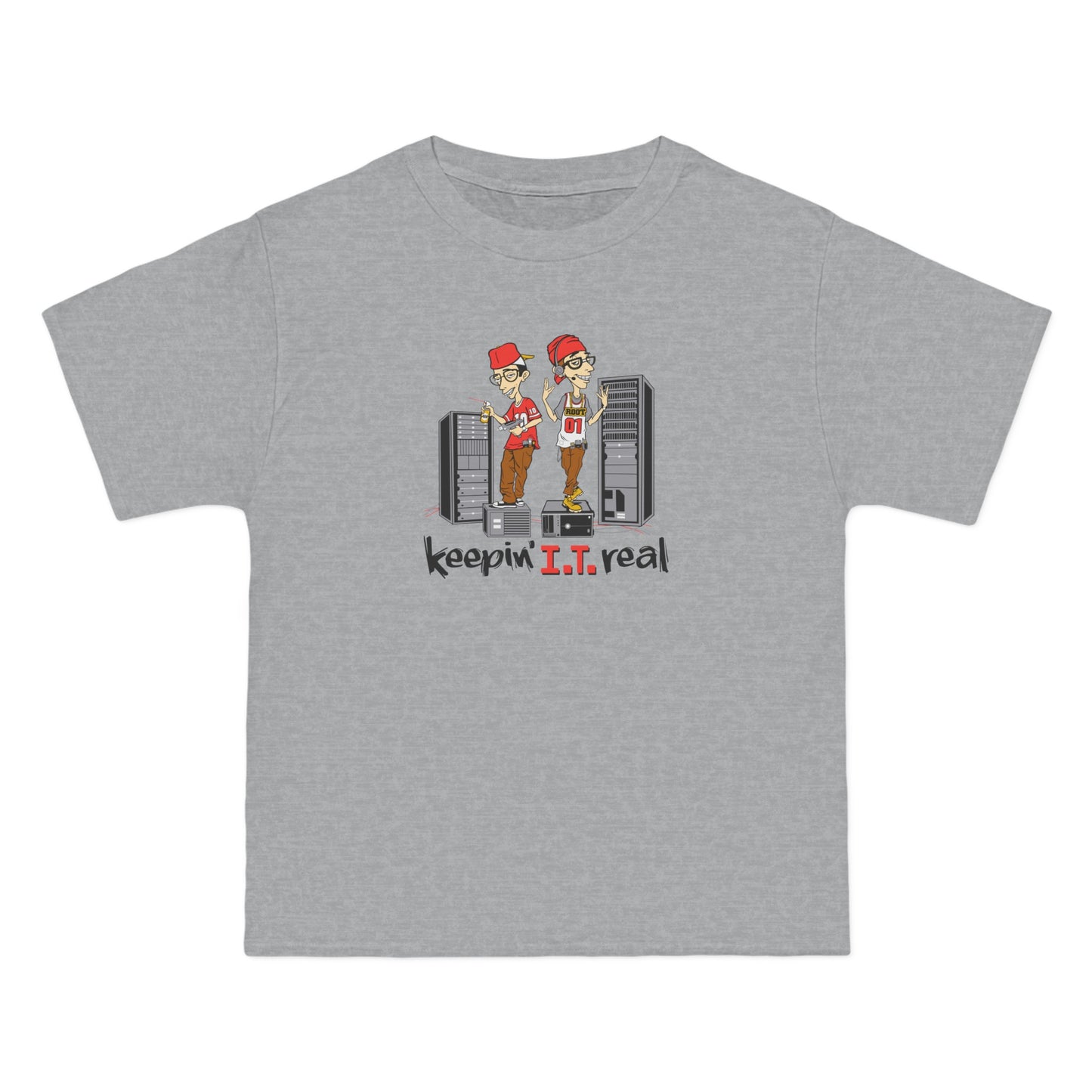 Keepin' I.T. Real - Men's Heavyweight T-Shirt