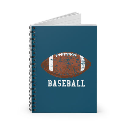 Baseball  - Spiral Notebook