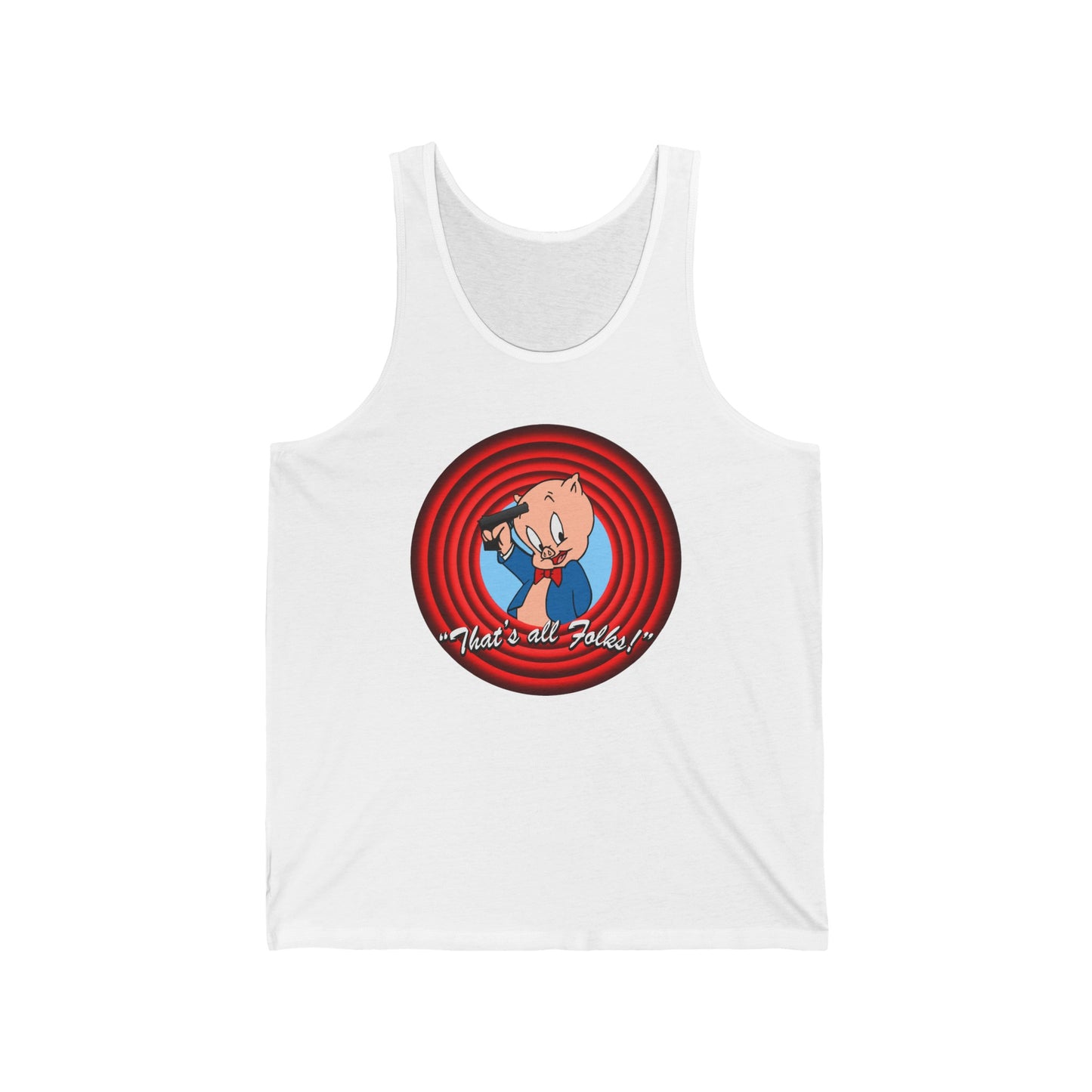 That's All Folks (Porky Pig) - Unisex Tank