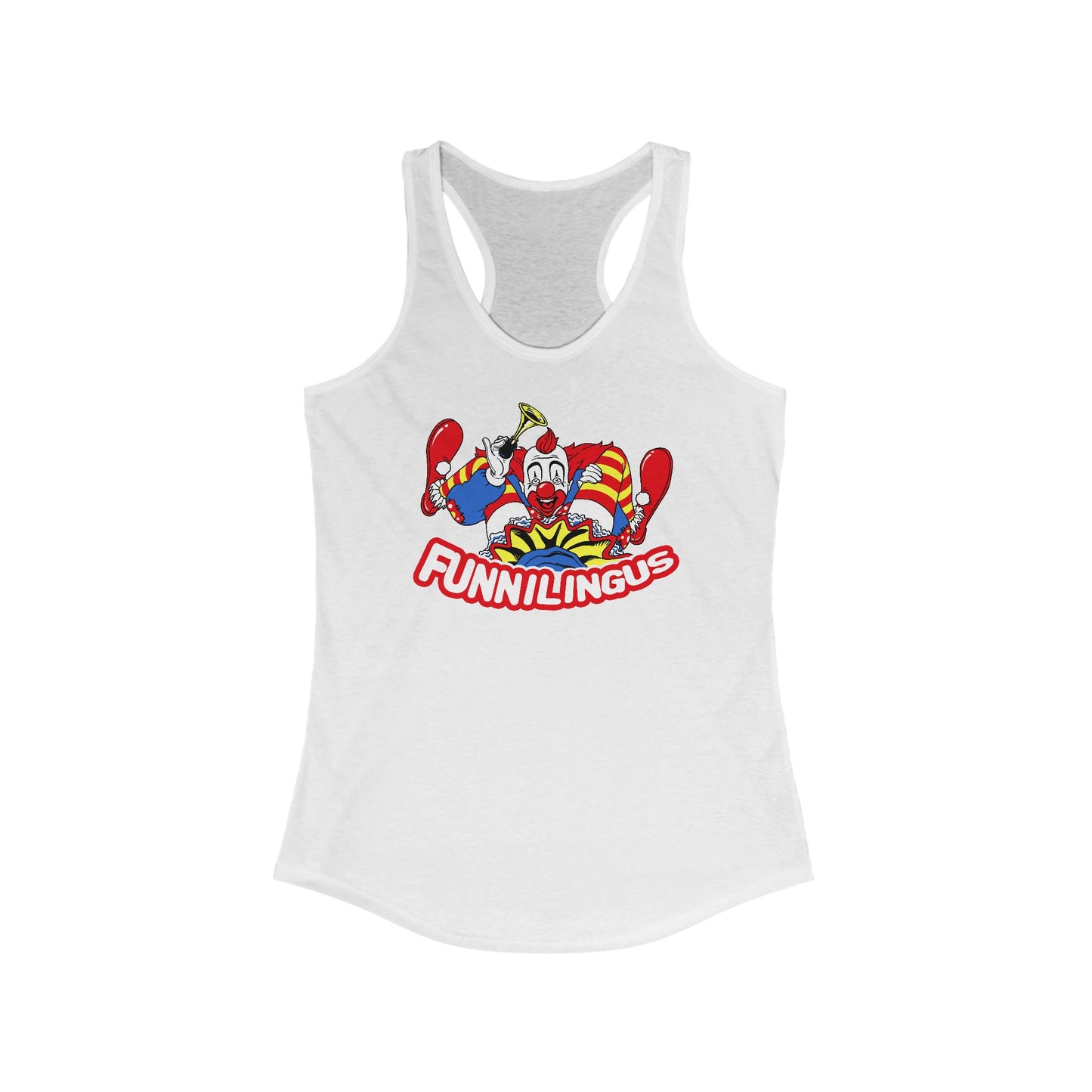 Funnilingus - Women's Racerback Tank