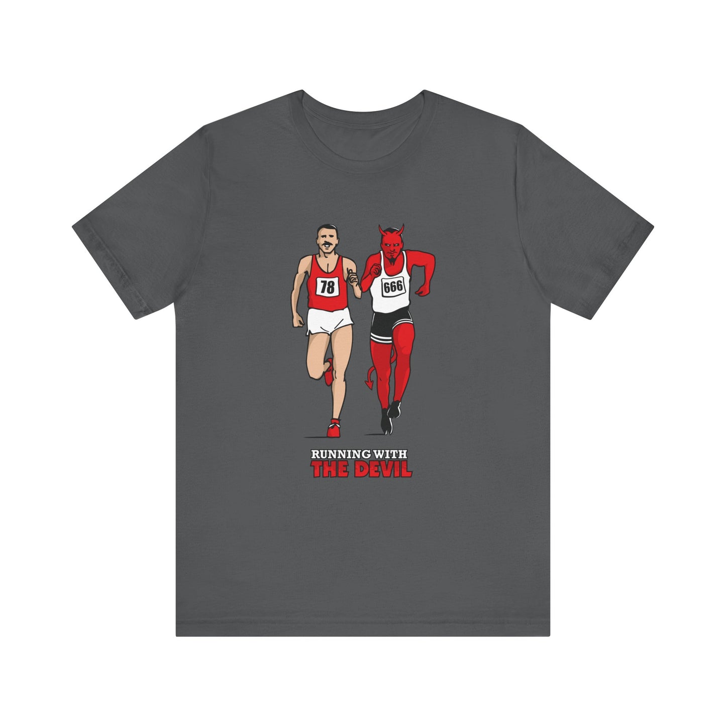 Running With The Devil - Men's T-Shirt