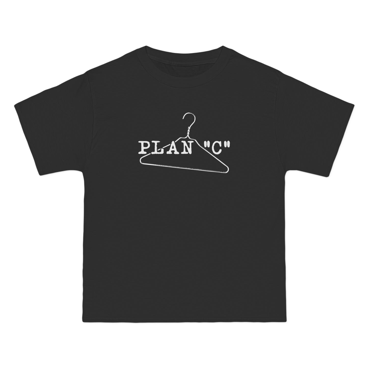 Plan "C" (Wire Hanger) - Men's Heavyweight T-Shirt