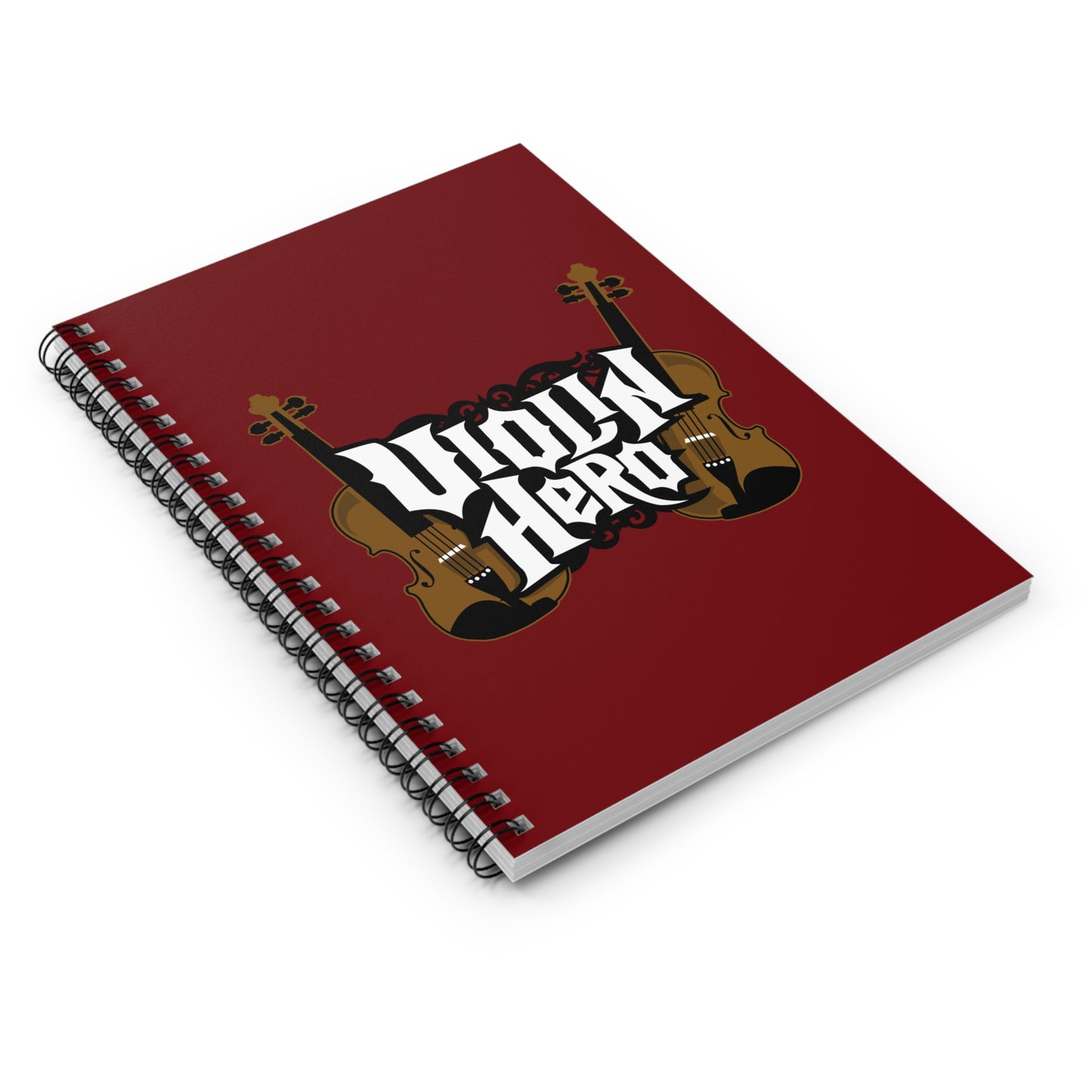 Violin Hero - Spiral Notebook