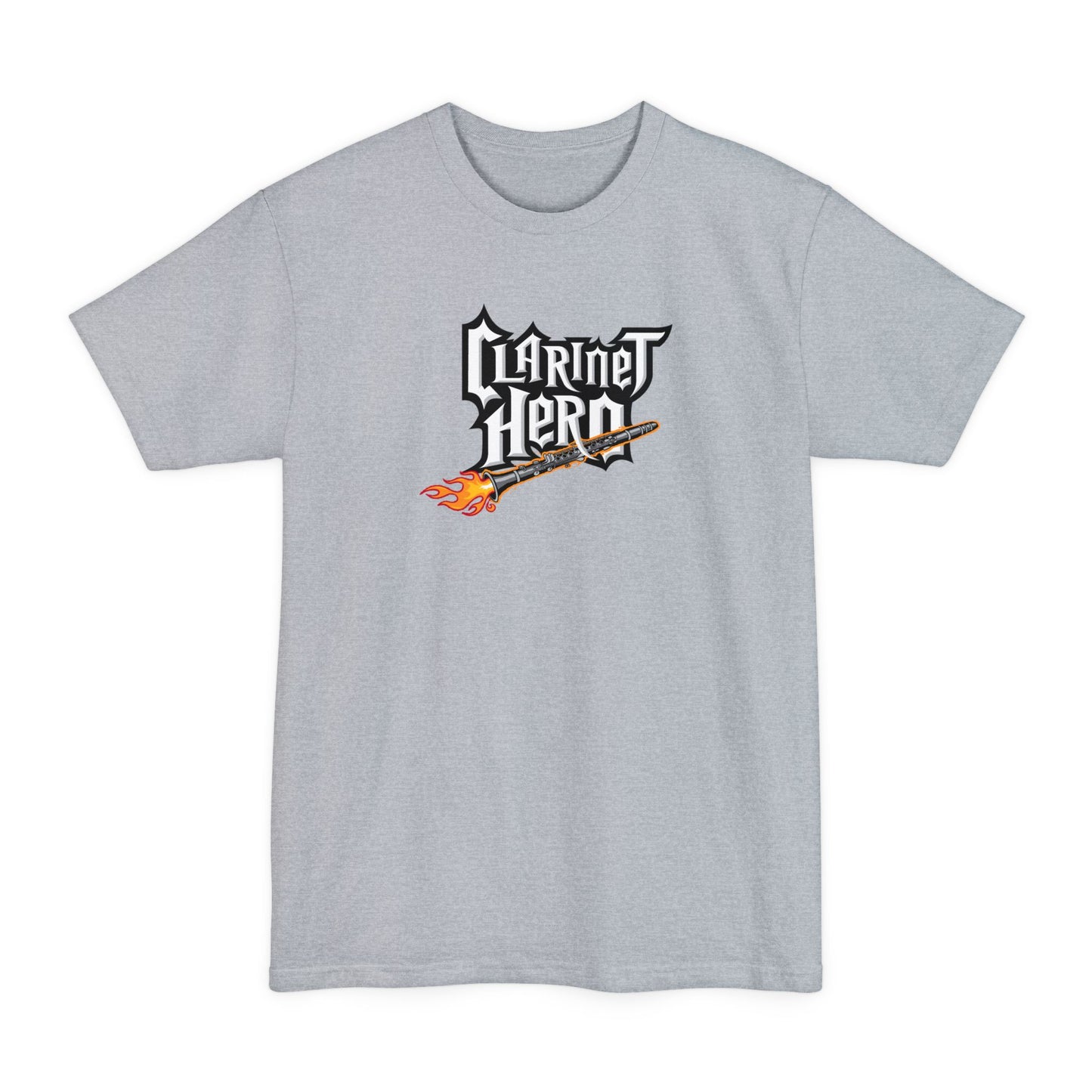 Clarinet Hero - Men's Tall T-Shirt