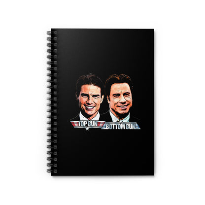 Top Gun Bottom Gun - Spiral Notebook