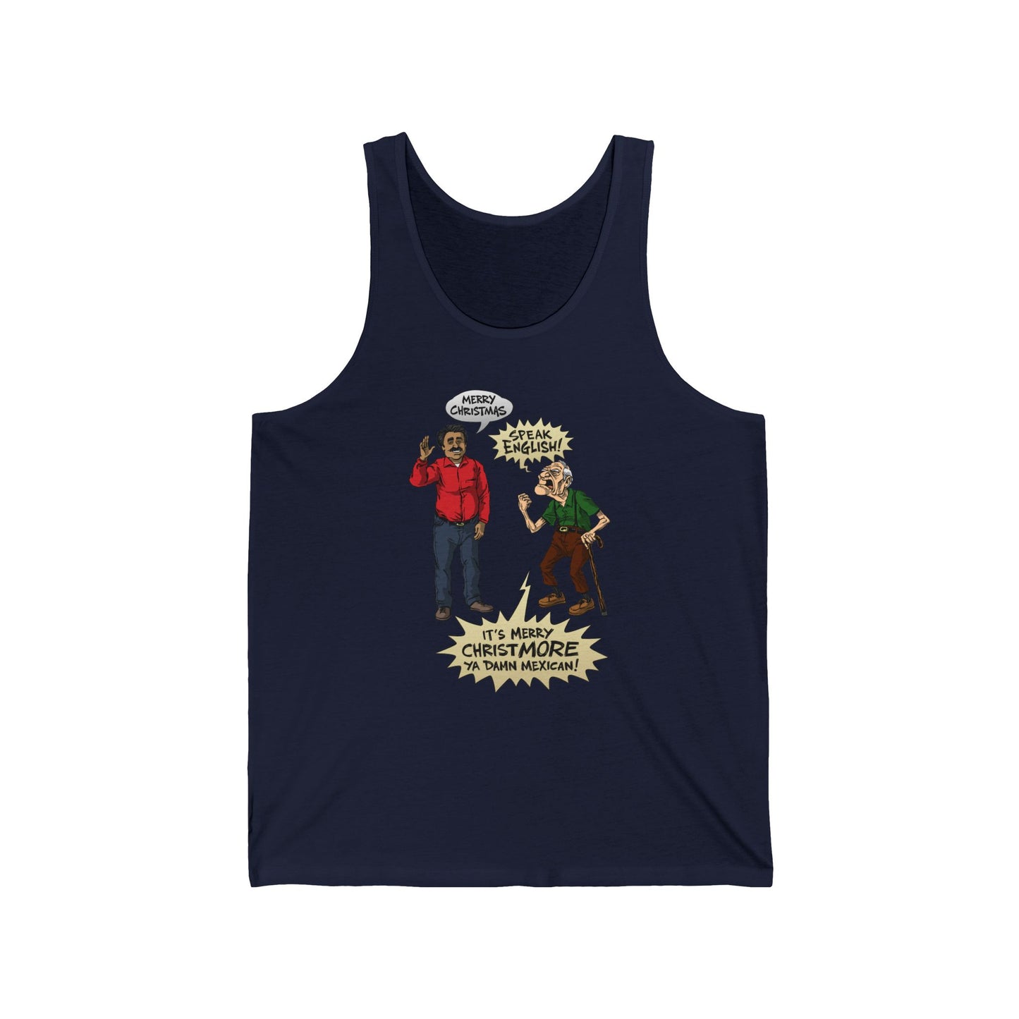 Merry Christmas Vs. Merry Christmore - Unisex Tank