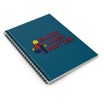 Block Lives Matter - Spiral Notebook