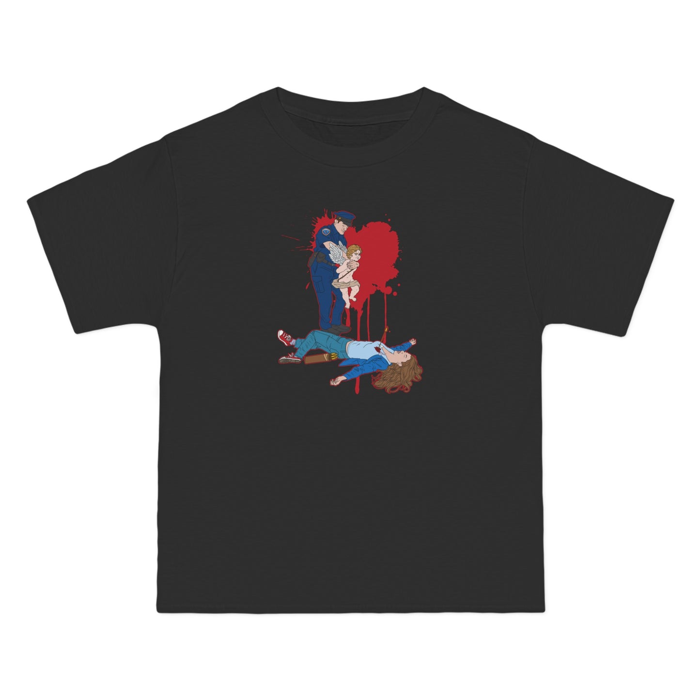 Death By Cupid - Men's Heavyweight T-Shirt