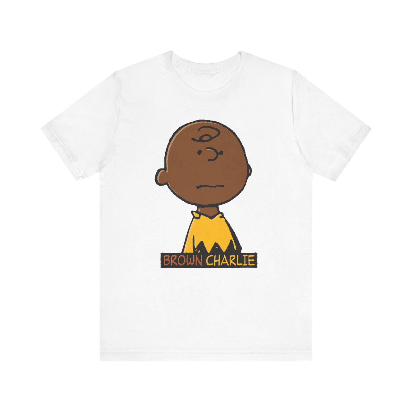 Brown Charlie  - Men's T-Shirt