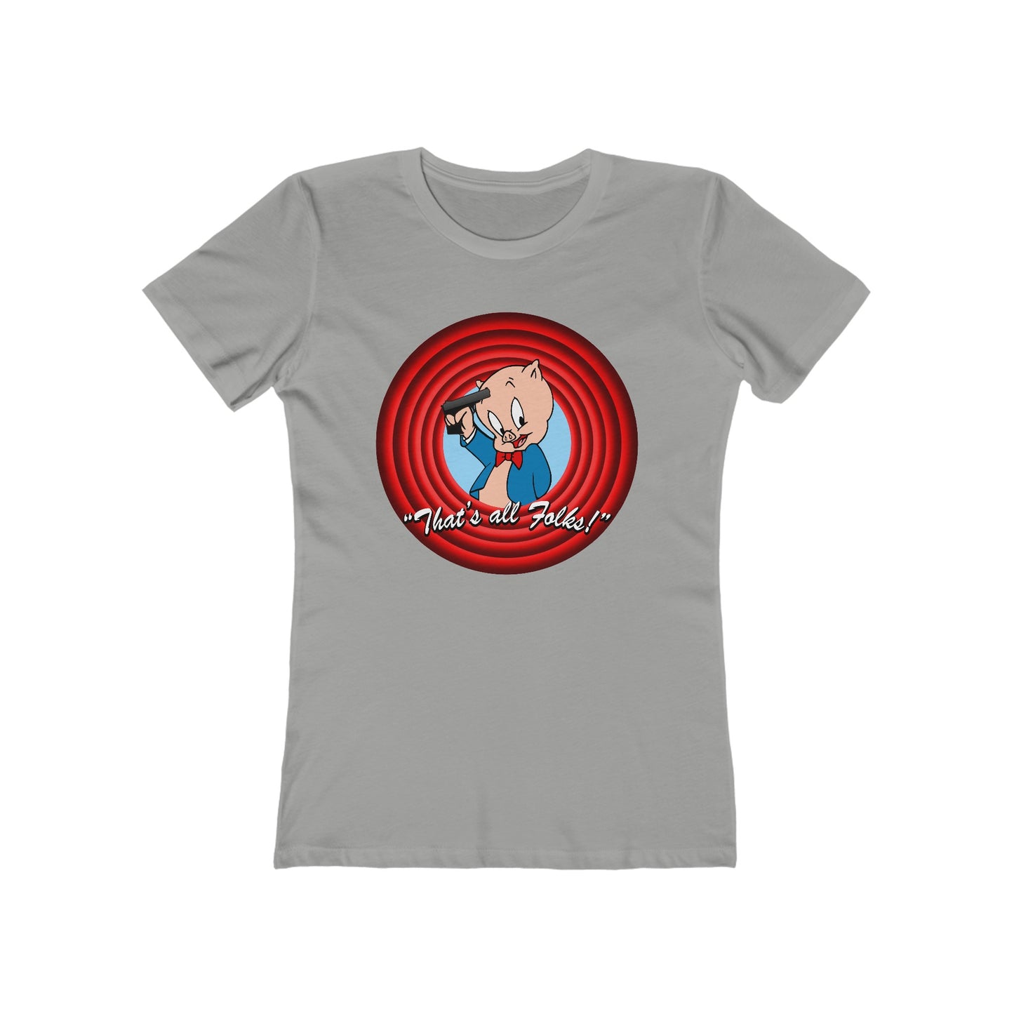 That's All Folks (Porky Pig) - Women’s T-Shirt