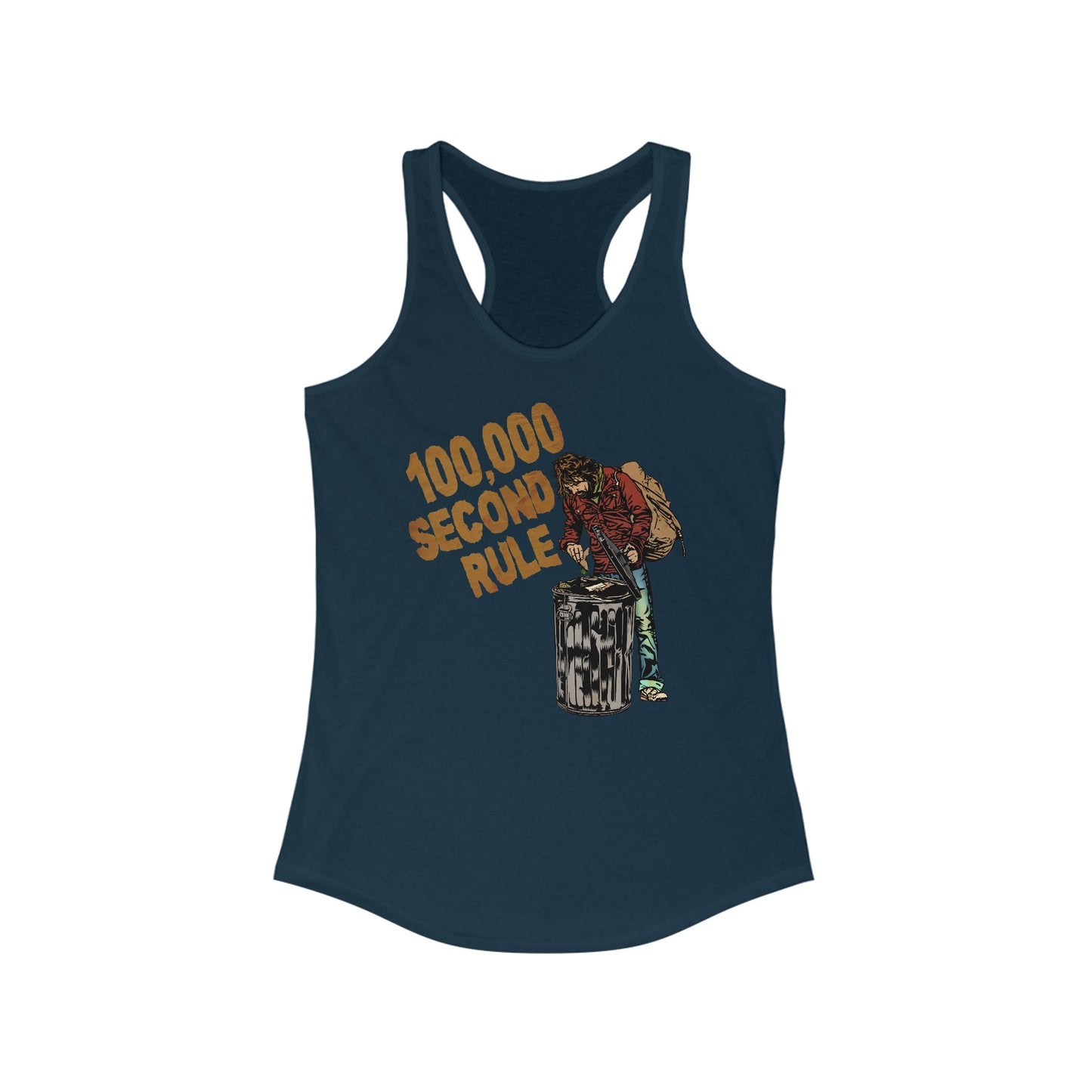 100000 Second Rule  - Women’s Racerback Tank