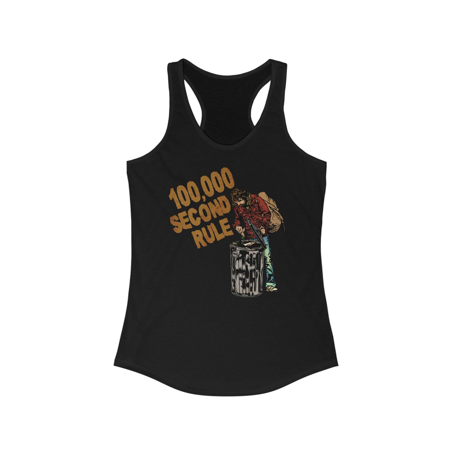 100000 Second Rule  - Women’s Racerback Tank