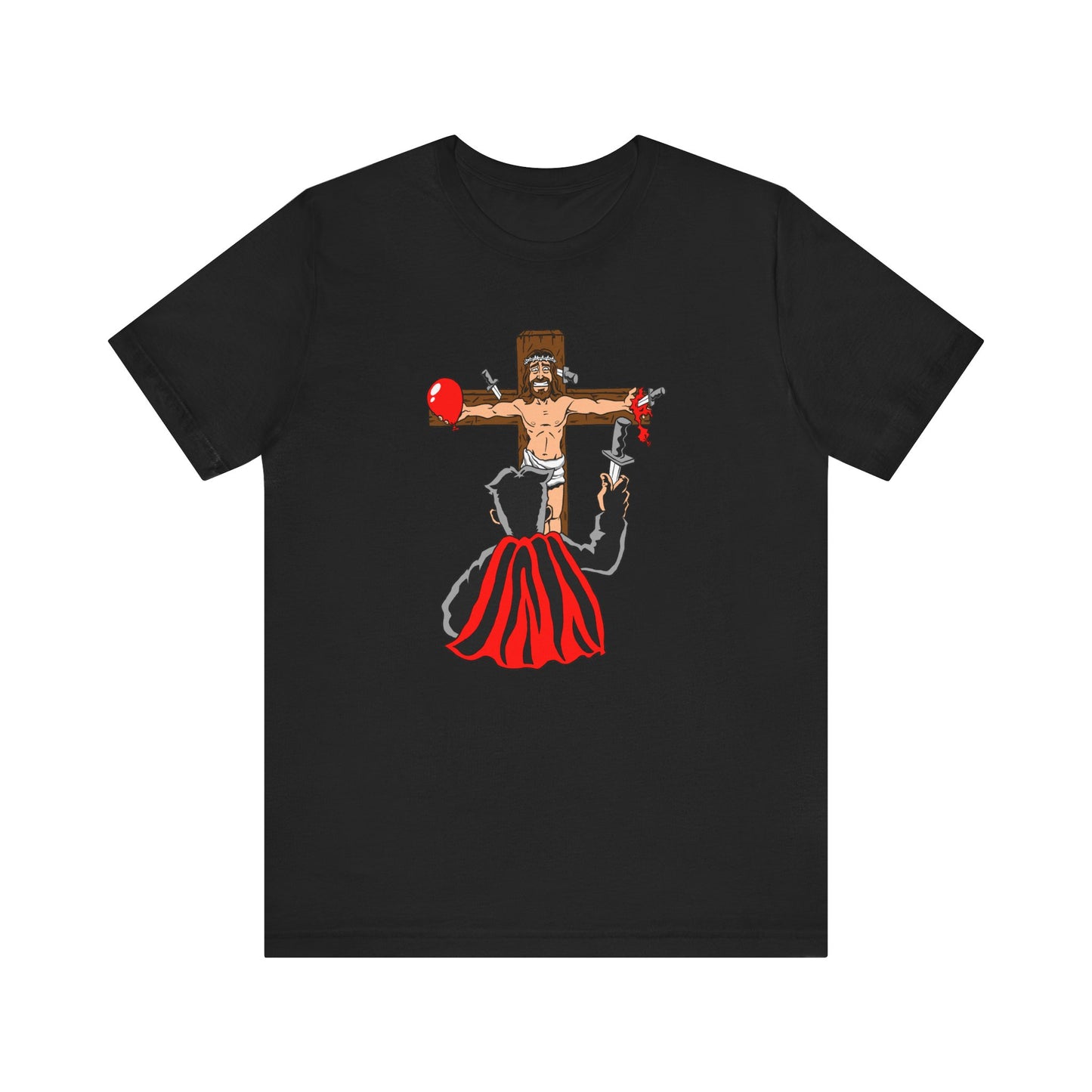 Jesus/Magician/Knives - Men's T-Shirt