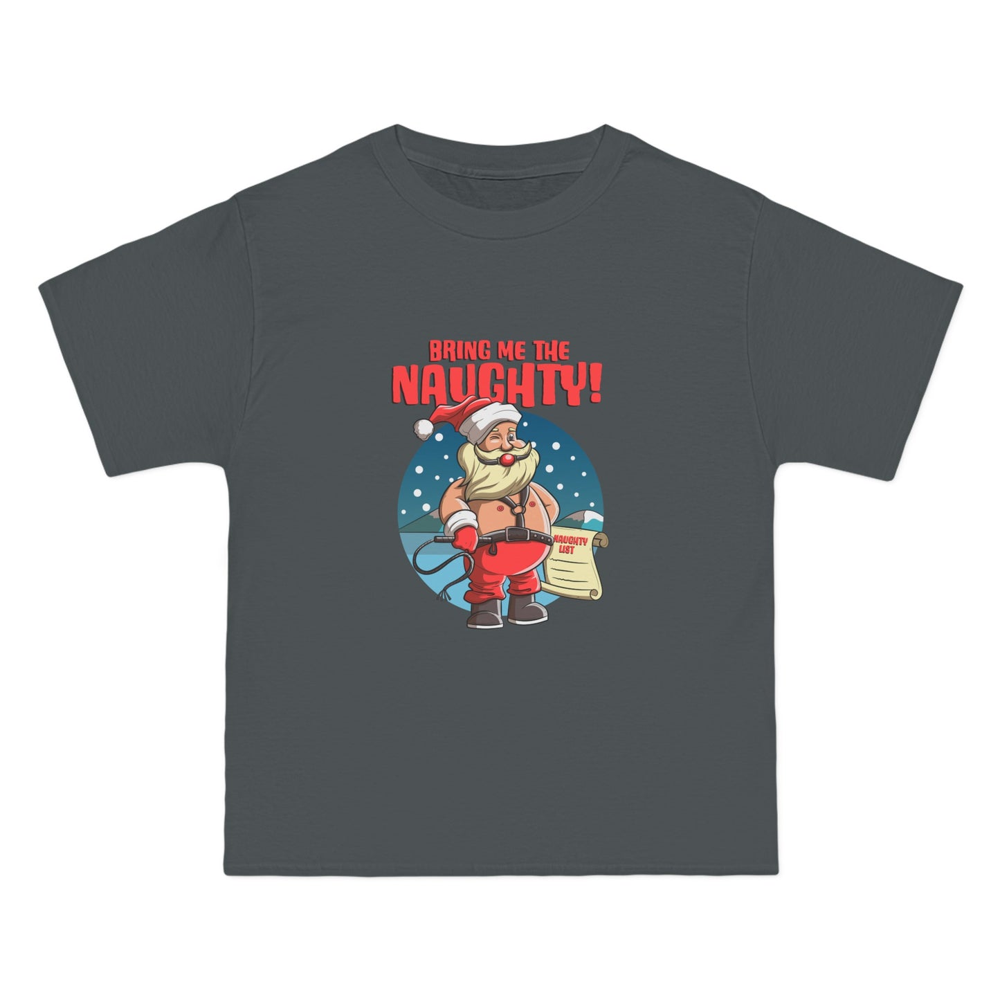 Bring Me The Naughty! - Men's Heavyweight T-Shirt