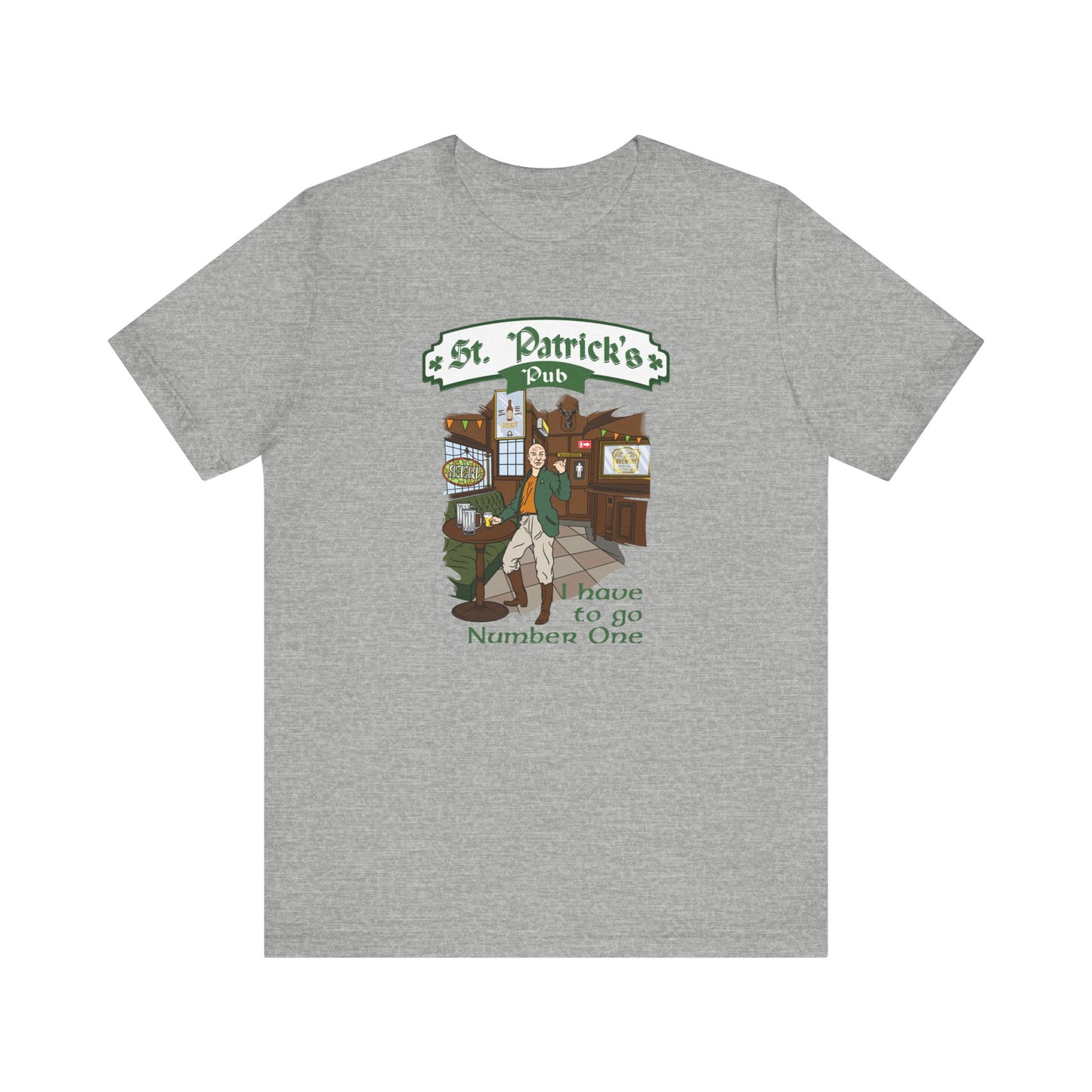 St. Patrick's Pub (Jean-Luc Picard) - Men's T-Shirt