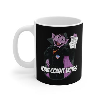 Your Count Votes Parody - Mug