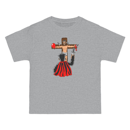 Jesus/Magician/Knives - Men's Heavyweight T-Shirt