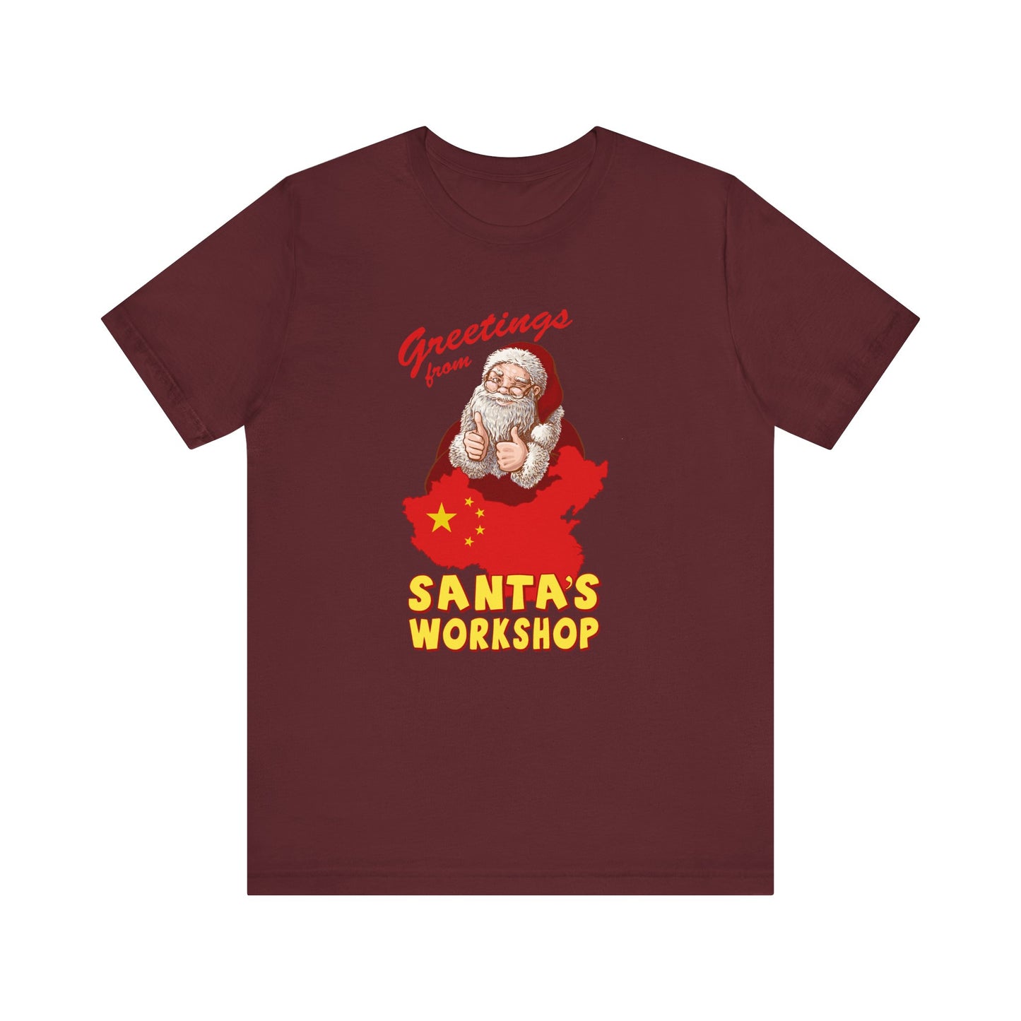 Greetings From Santa's Workshop (China) - Men's T-Shirt