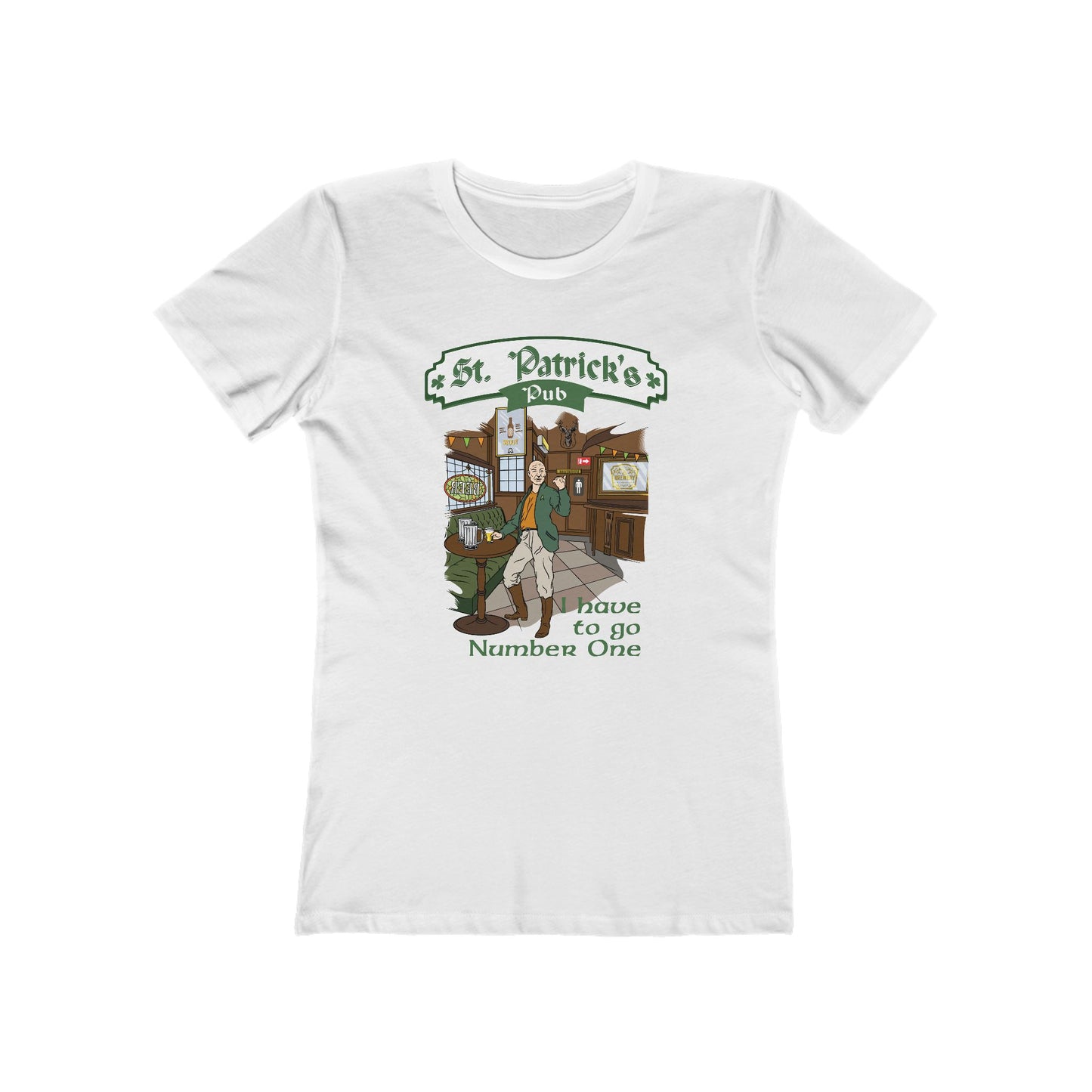 St. Patrick's Pub (Jean-Luc Picard) - Women's T-Shirt