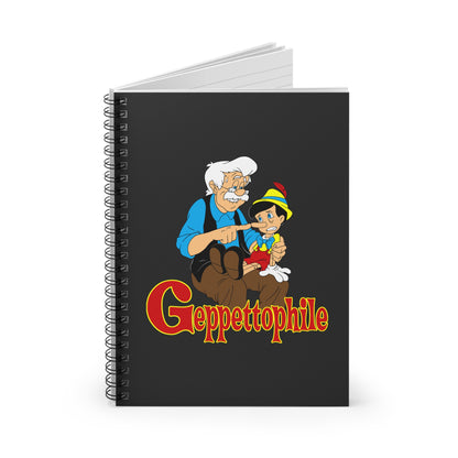 Geppettophile - Spiral Notebook