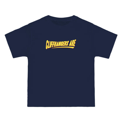 Cliffhangers Are - Men's Heavyweight T-Shirt