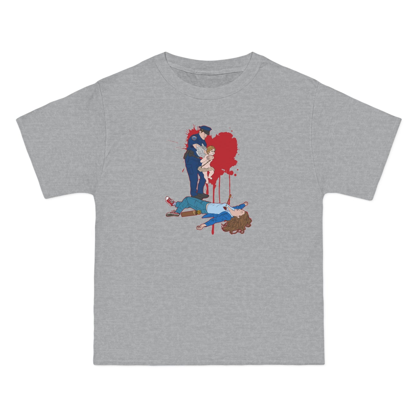 Death By Cupid - Men's Heavyweight T-Shirt