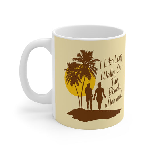 I Like Long Walks On The Beach After Anal - Mug