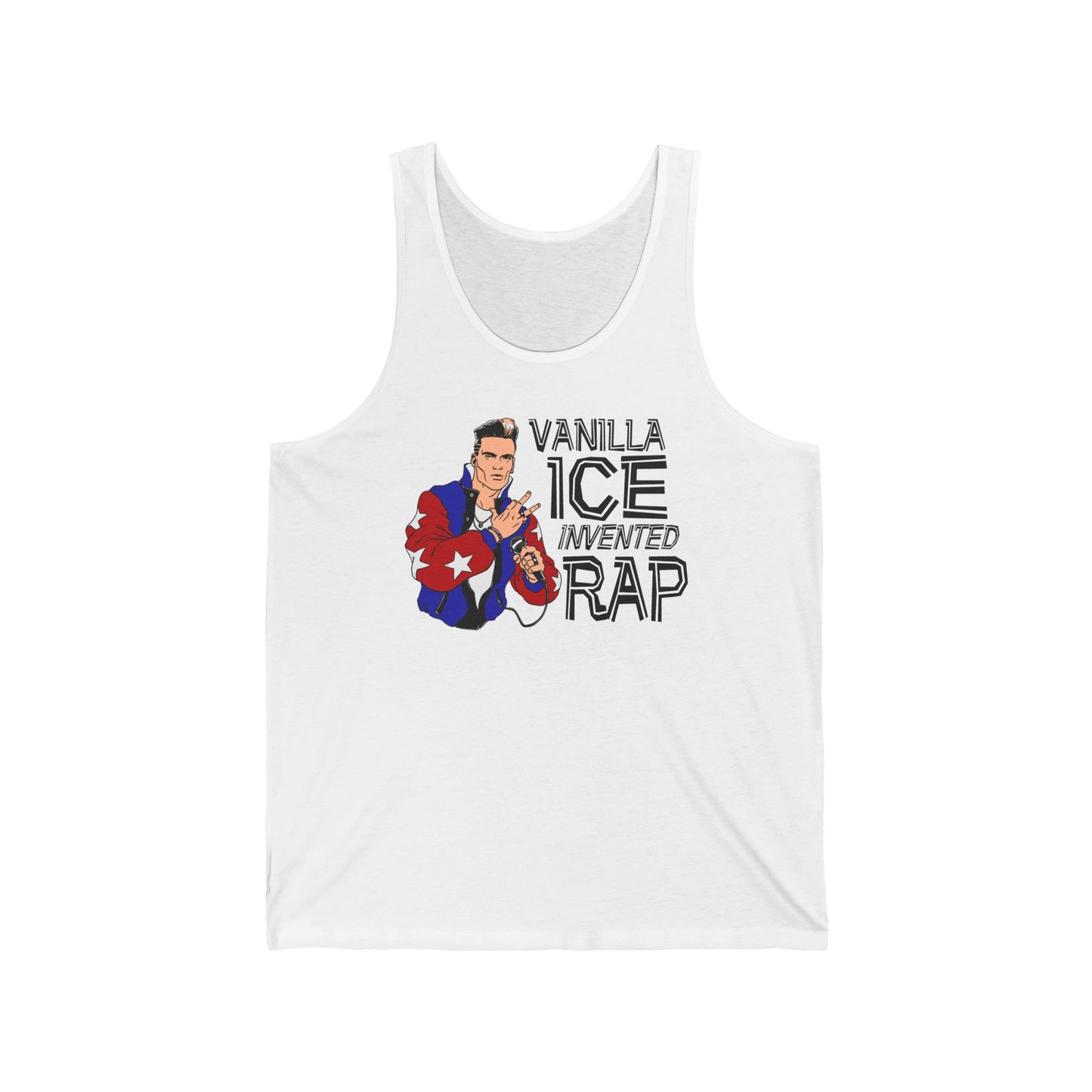 Vanilla Ice Invented Rap  - Unisex Tank