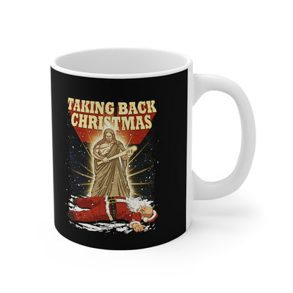 Taking Back Christmas (Jesus vs Santa) - Mug