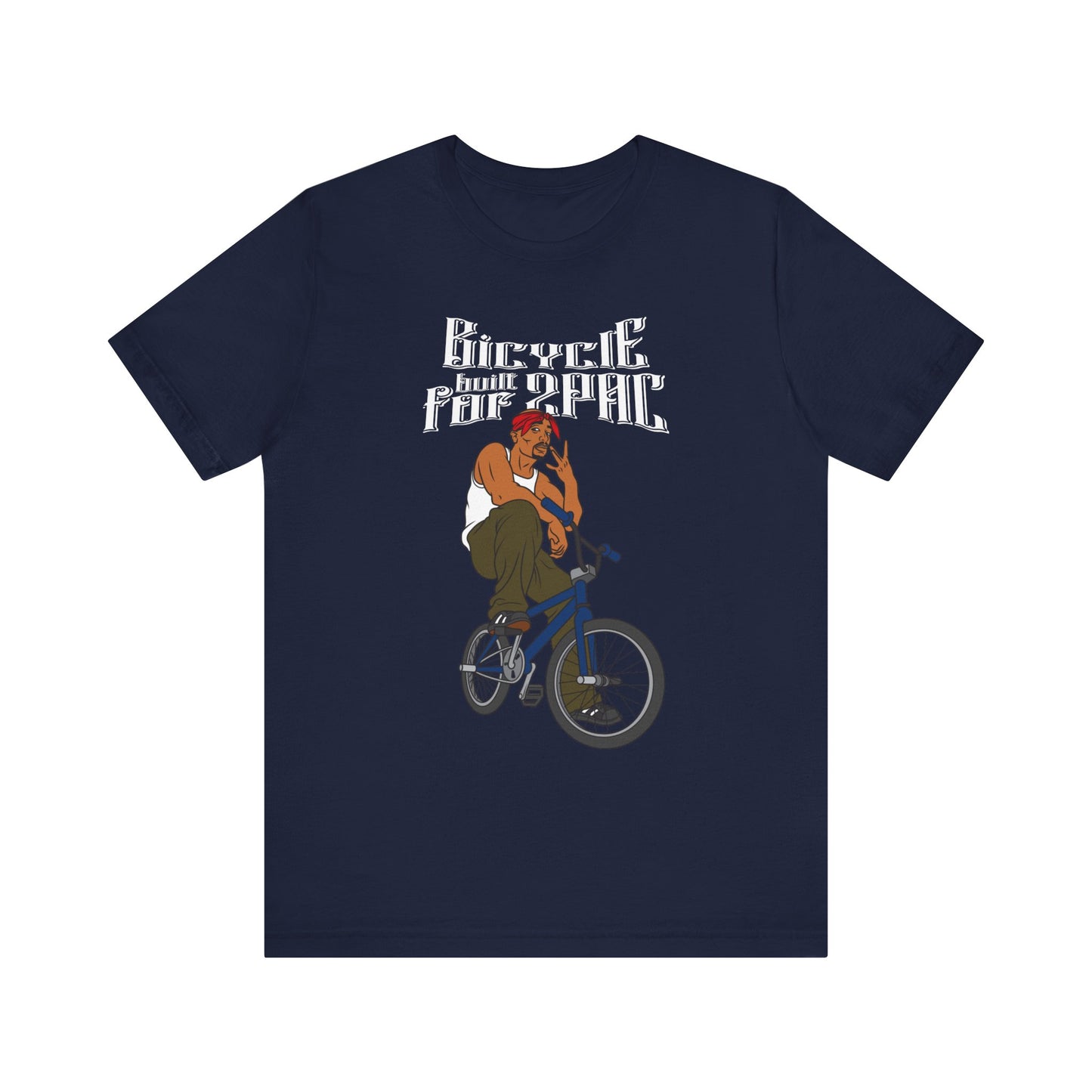 Bicycle Built For 2pac - Men's T-Shirt