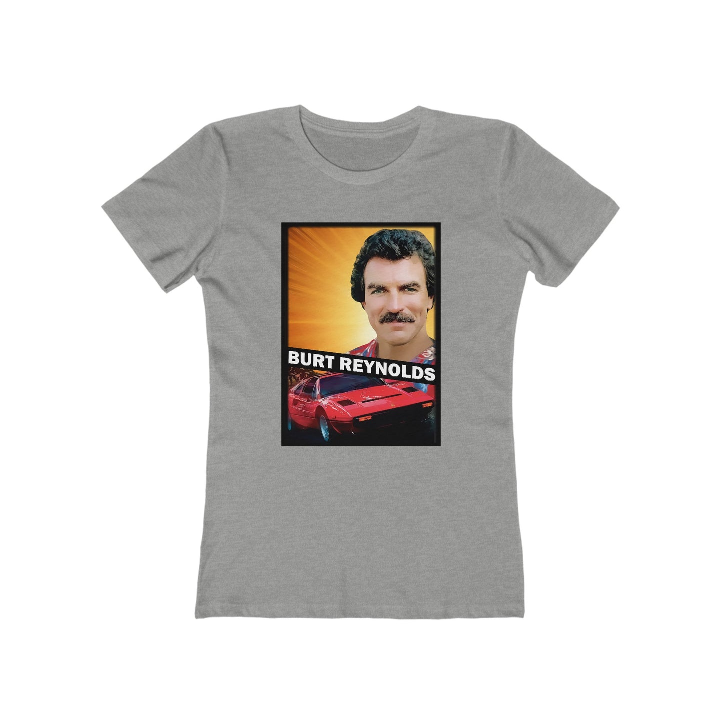 Burt Reynolds (Tom Selleck) - Women's T-Shirt