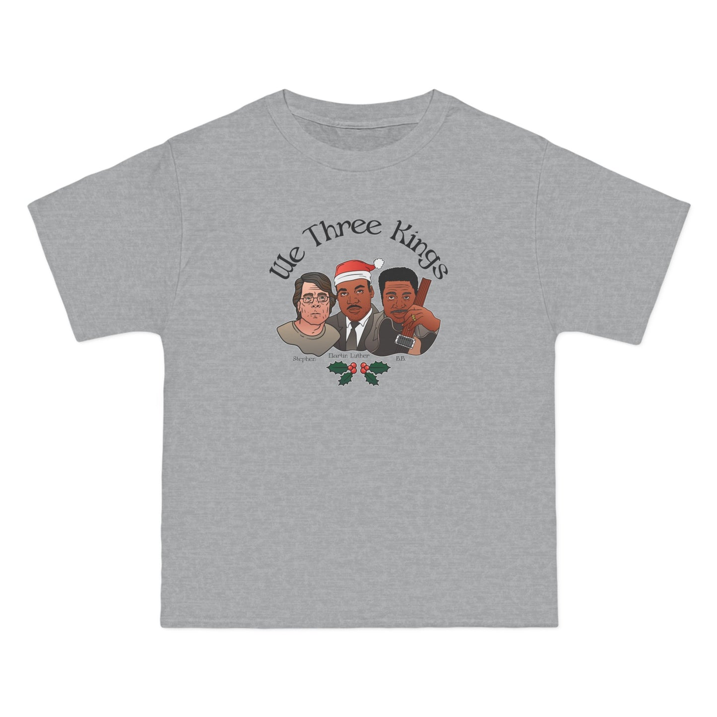 We Three Kings (Stephen Martin Luther Bb) - Men's Heavyweight T-Shirt