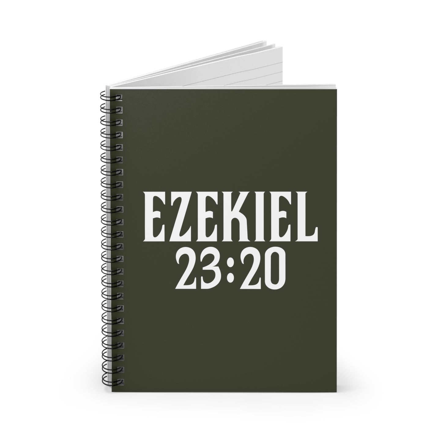 Ezekiel 23:20 - Spiral Notebook