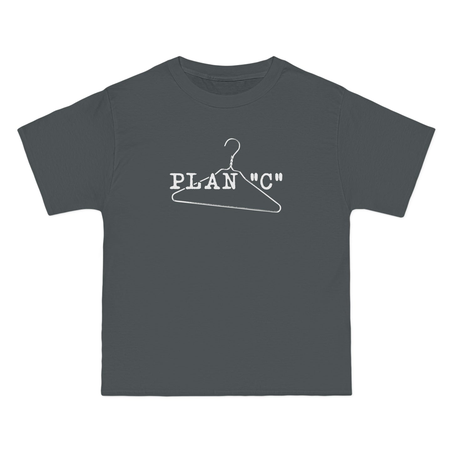 Plan "C" (Wire Hanger) - Men's Heavyweight T-Shirt