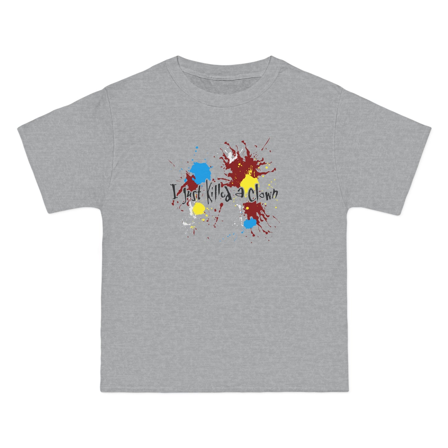 I Just Killed A Clown - Men's Heavyweight T-Shirt