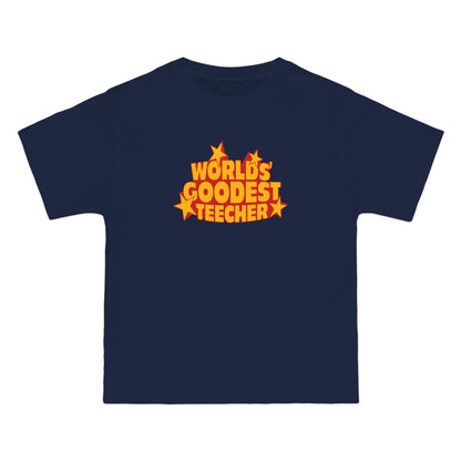 Worlds' Goodest Teecher - Men's Heavyweight T-Shirt