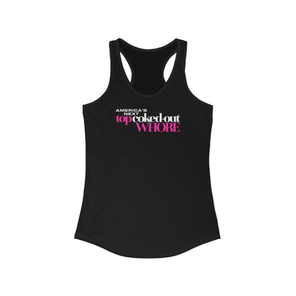 America's Next Top Coke Whore - Women’s Racerback Tank