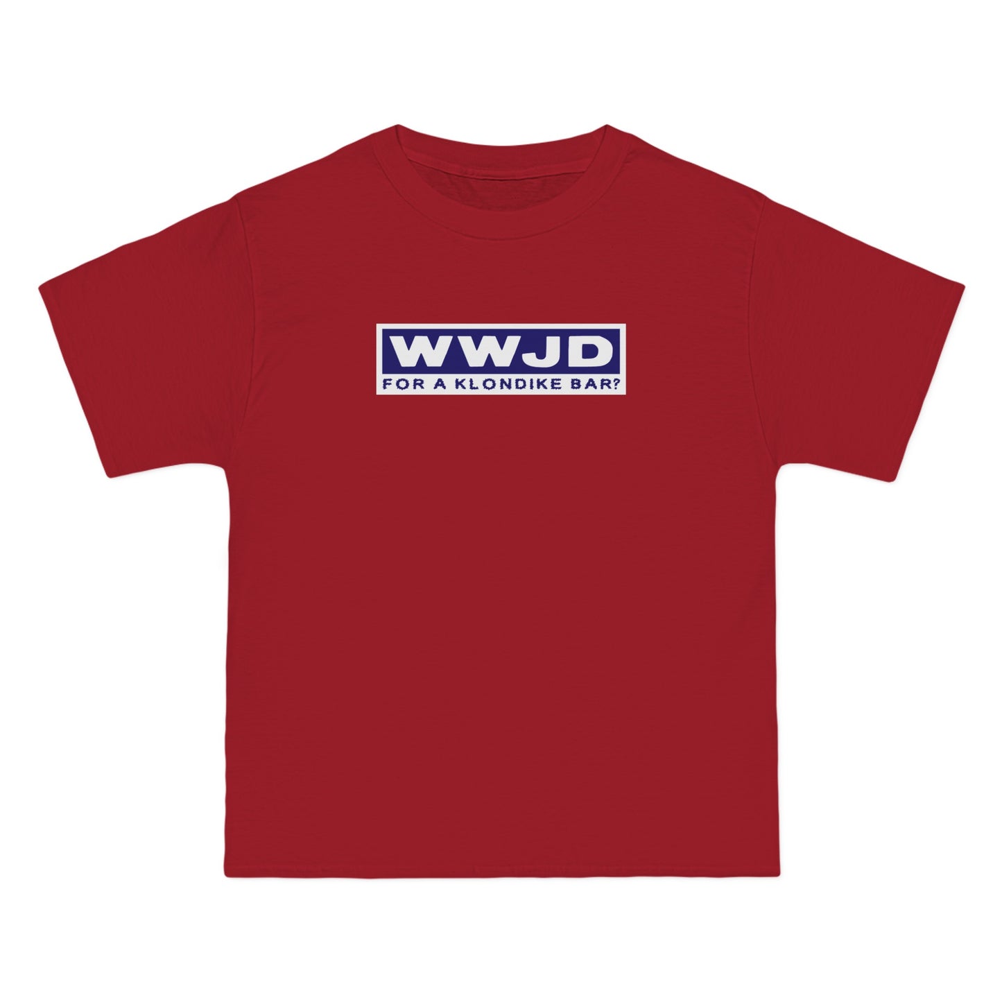 WWJD For A Klondike Bar - Men's Heavyweight T-Shirt