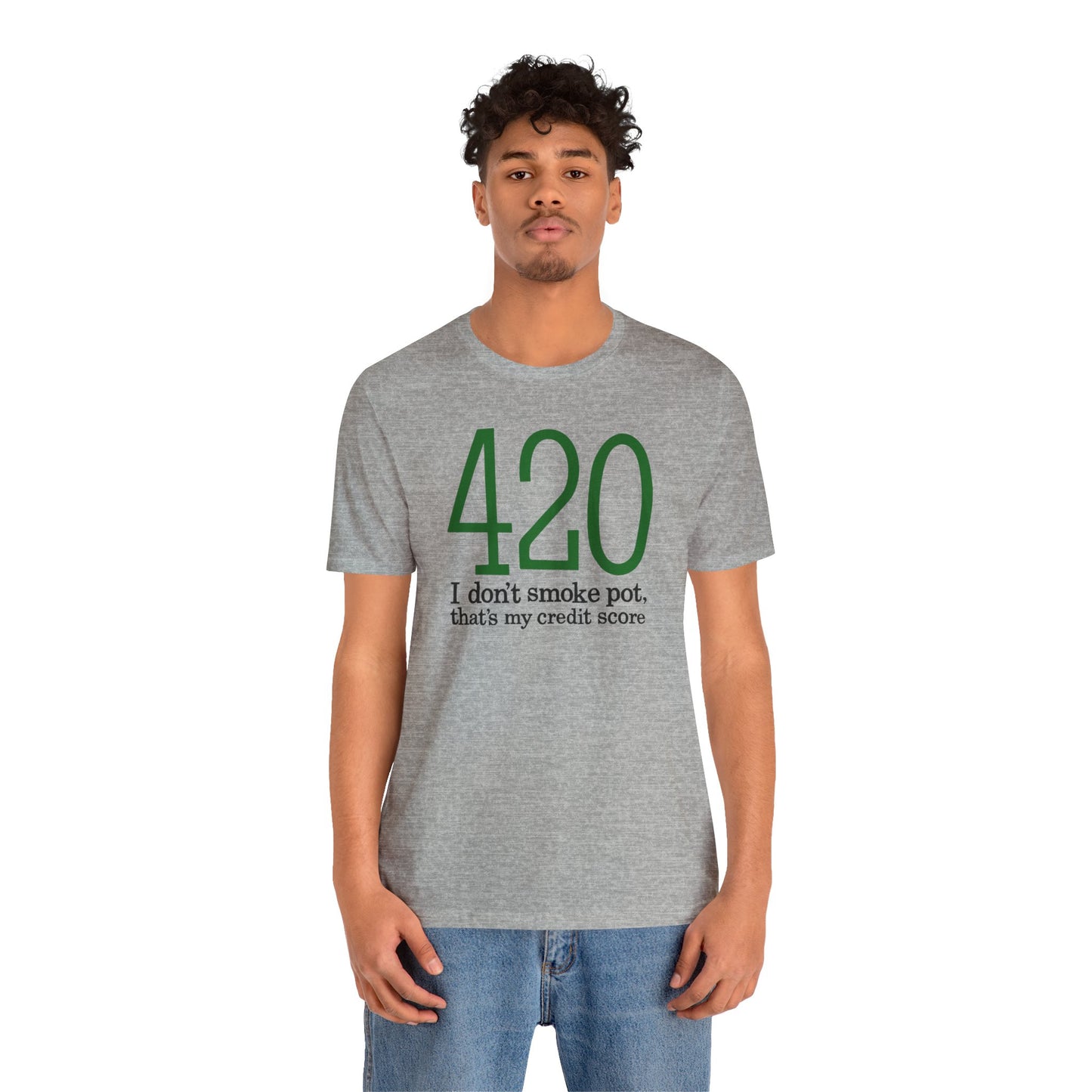 420 - I Don't Smoke Pot - Men's T-Shirt