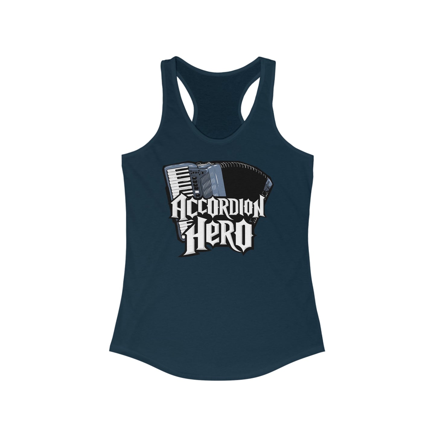 Accordian Hero - Women’s Racerback Tank