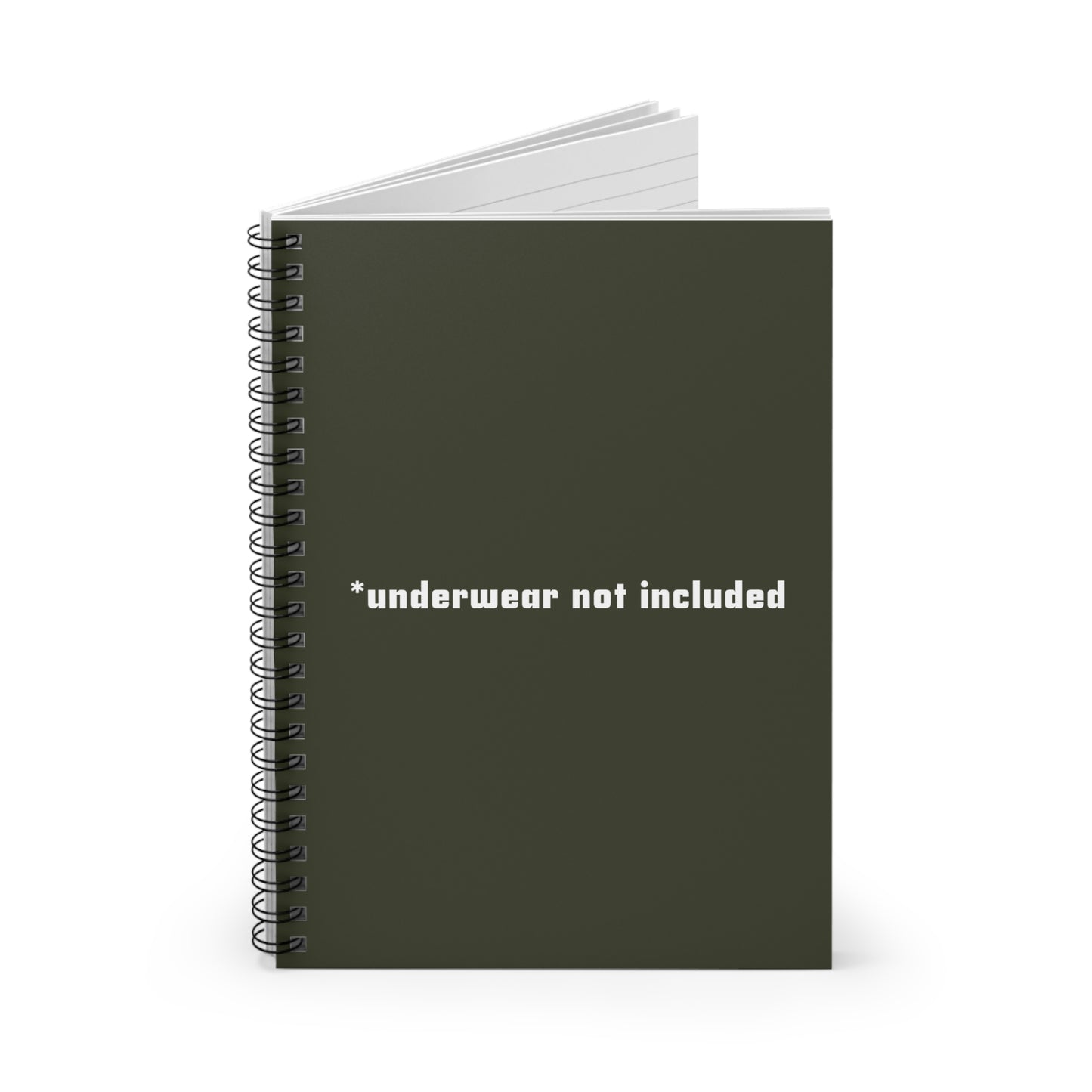 Underwear Not Included - Spiral Notebook