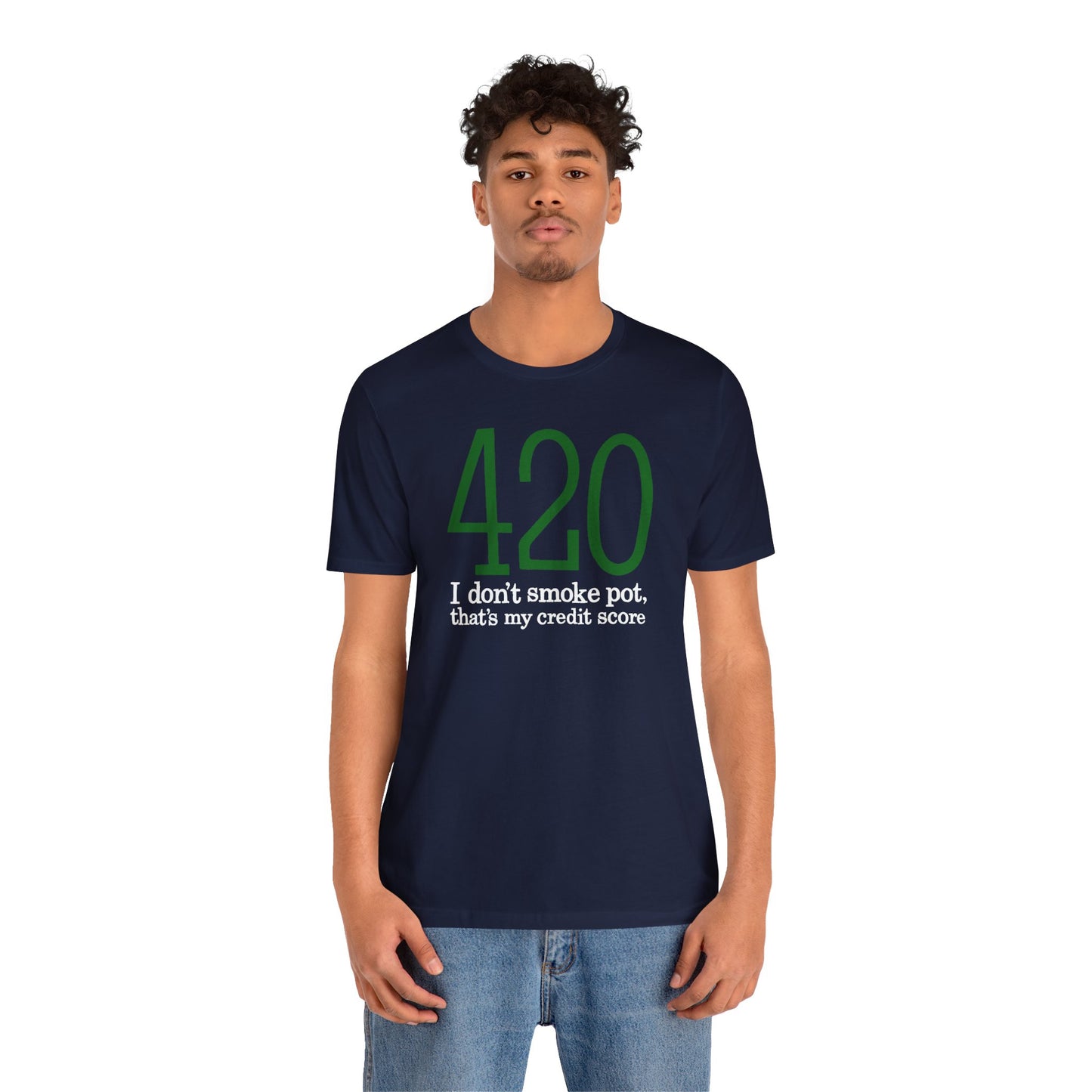 420 - I Don't Smoke Pot - Men's T-Shirt