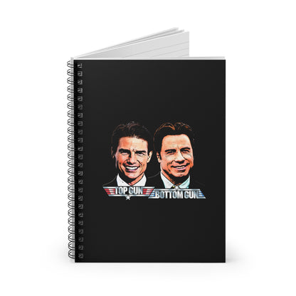 Top Gun Bottom Gun - Spiral Notebook