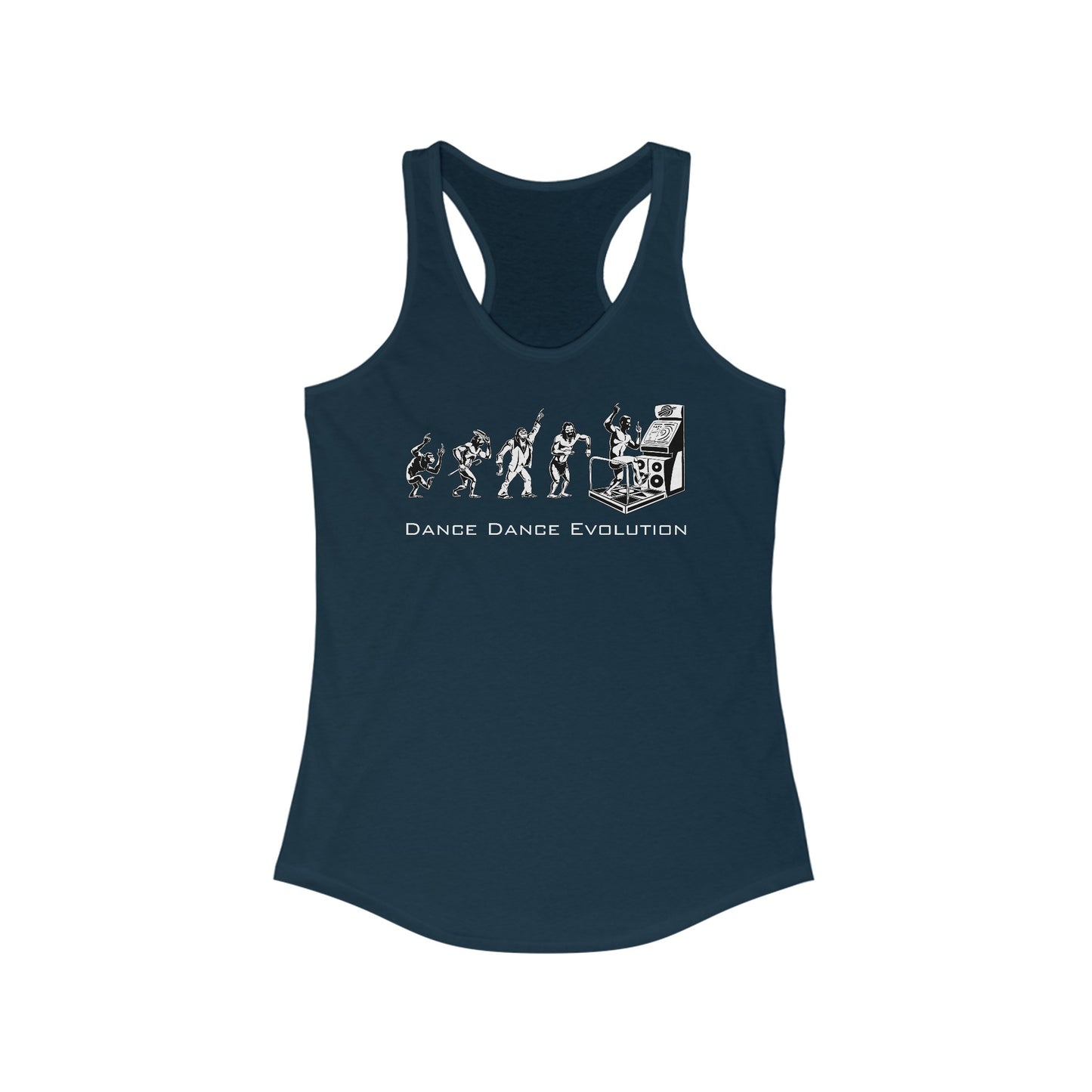 Dance Dance Evolution - Women's Racerback Tank