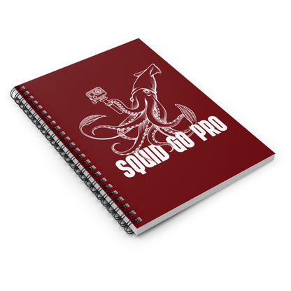 Squid Go Pro - Spiral Notebook