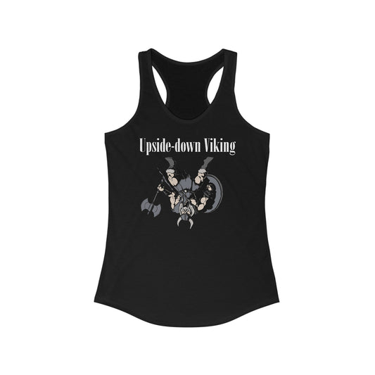 Upside-Down Viking  - Women's Racerback Tank