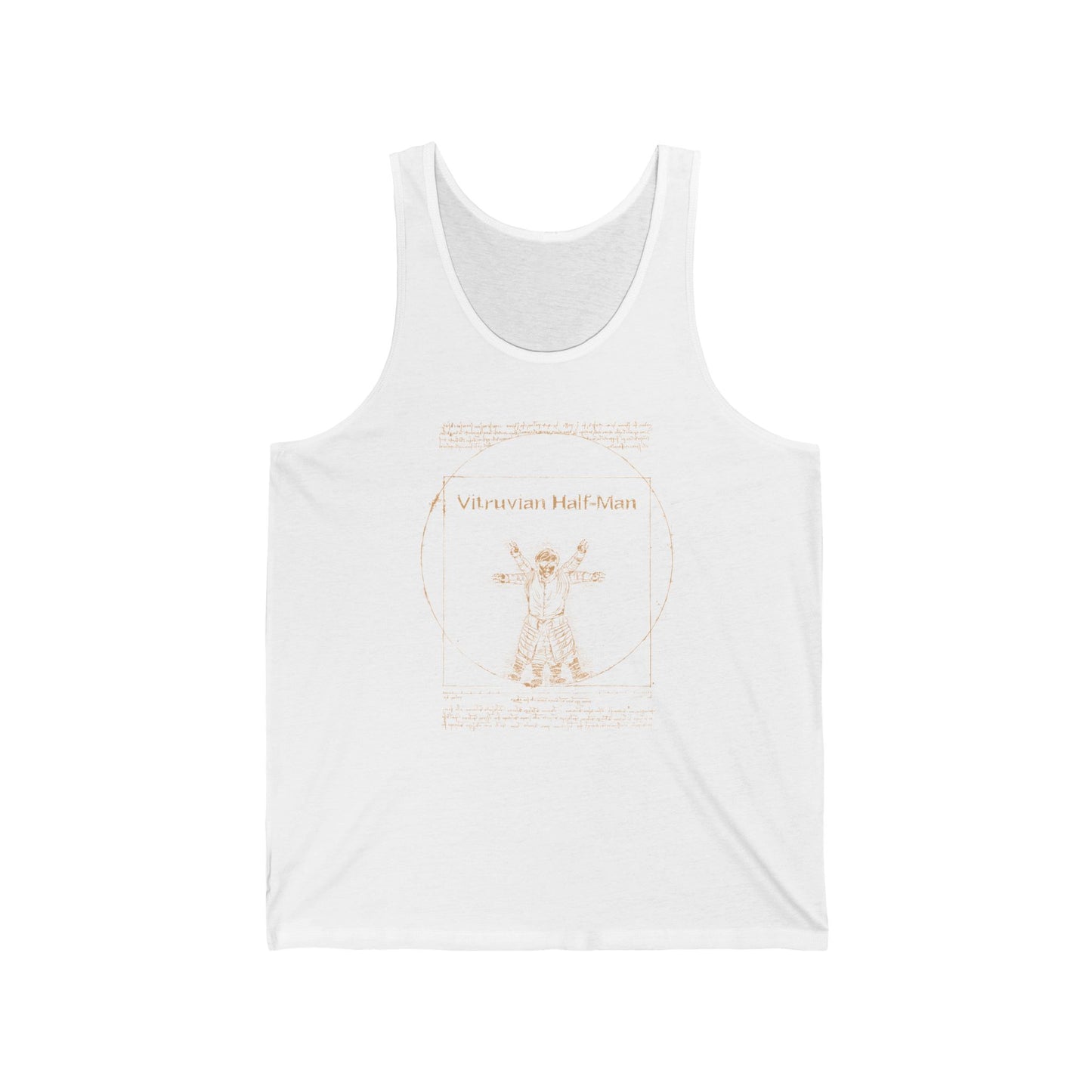 Vitruvian Half-Man - Unisex Tank